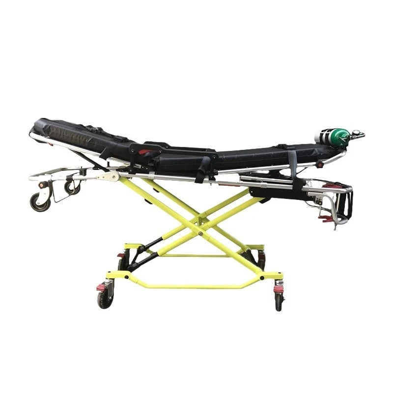 

Ambulance on-board stretcher 120 Automatic on-board stretcher bed Multifunctional rescue Foldable support
