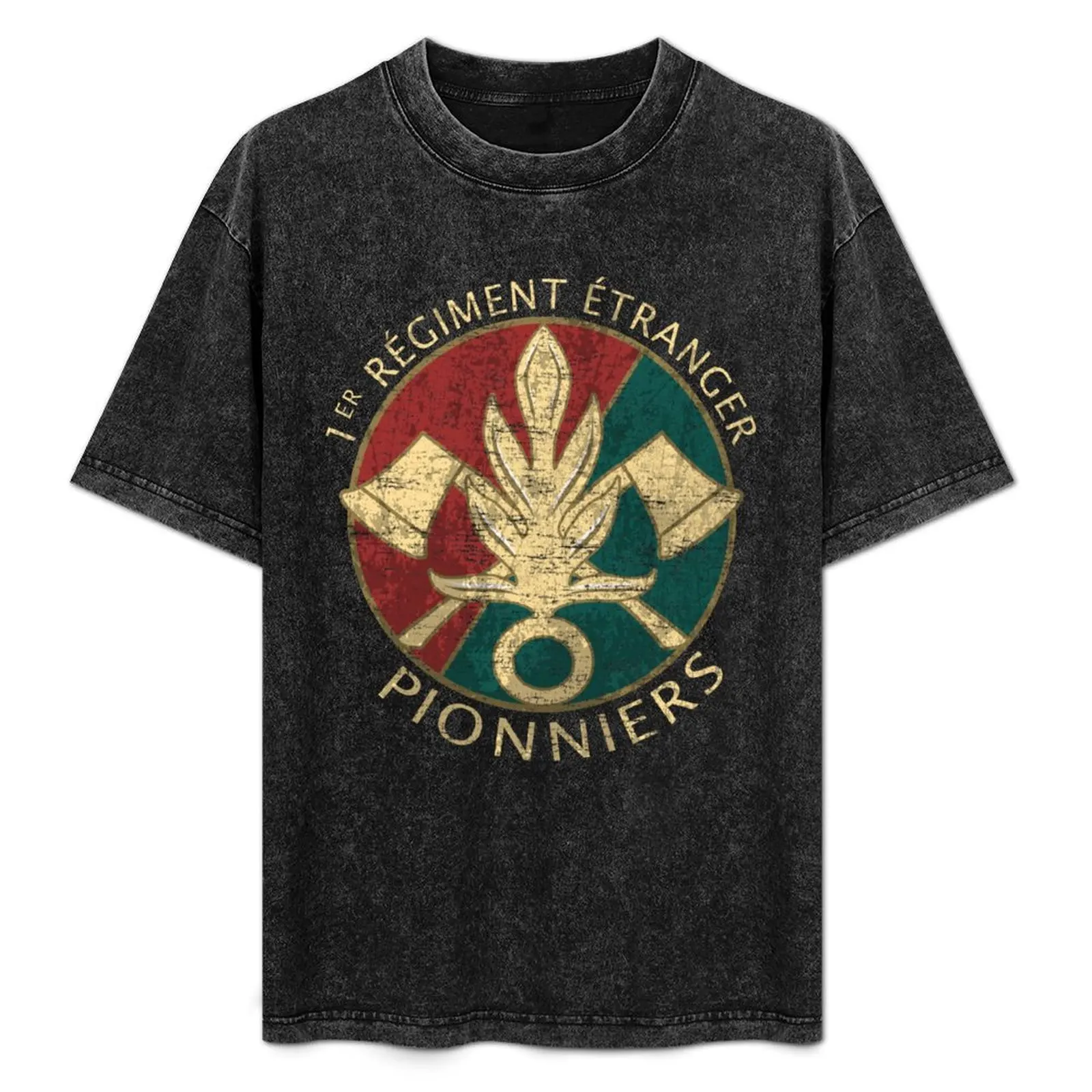 French Foreign Legion Pioneers #1879 T-Shirt vintage heavyweights cheap stuff clothing for men