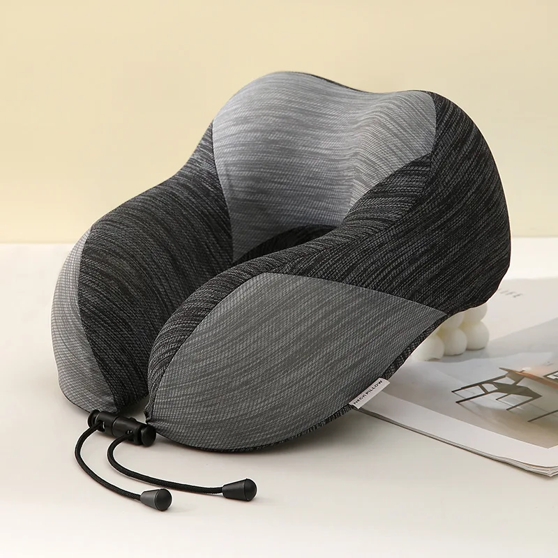 2025 U-shaped Pillow Slow Rebound Memory Foam Office Nap Sleeping Pillow Car Airplane Travel Neck Pillow Cervical Spine Pillows