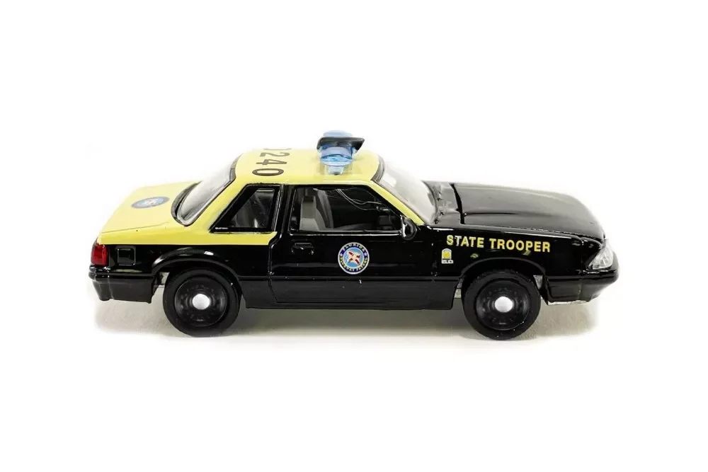 GREENLIGHT 1991 Mustang SSP Florida Highway Patrol Foxbody NEW 1:64 diecast model