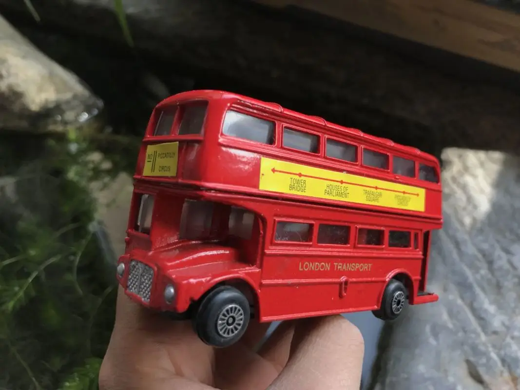 London Bus London Double Decker Bus Alloy Double Decker Bus Model Old Collection