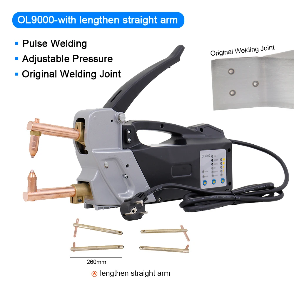 OLYM Professional Double Sided Handheld Portable Welder Machine Mini Spot Welder Welding Machine