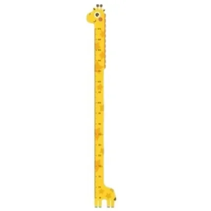 Montessori Growth Chart Wall Sticker – Removable Baby Height Ruler with Dinosaur & Unicorn, Nursery Milestone Tracker for Kids