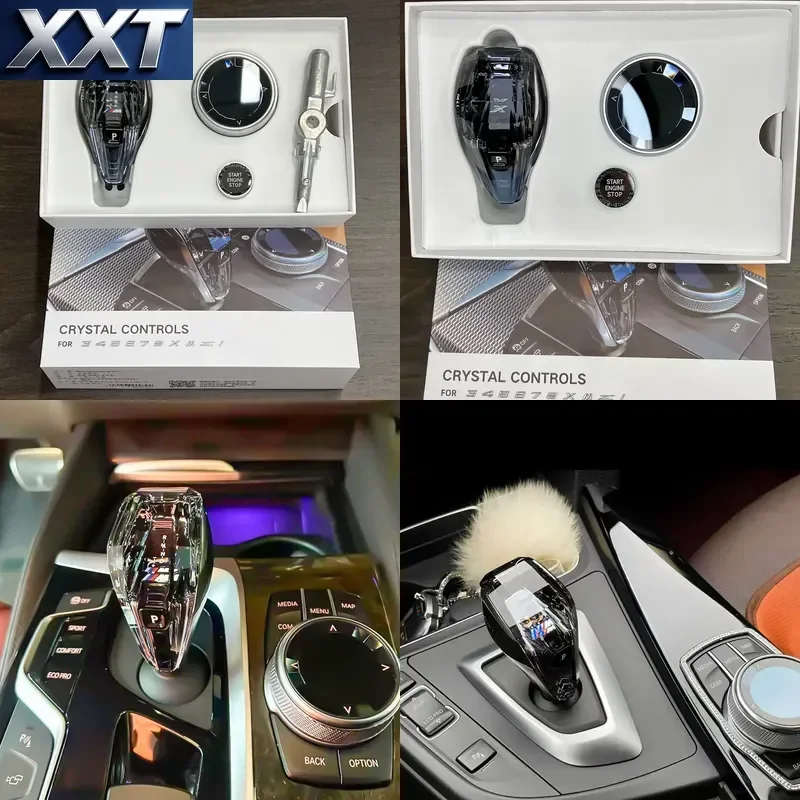 XXT Crystal Gear Handle Modified G38/G30/F10 for High-end Interior