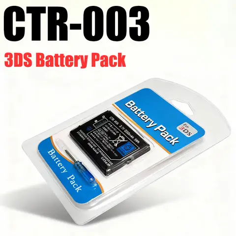 CTR-003 2000mAh lithium battery For Nintendo 2DS 3DS NEW 2DS XL Battery CTR-003 For Nintendo 3DS N3DS Gamepad Controller
