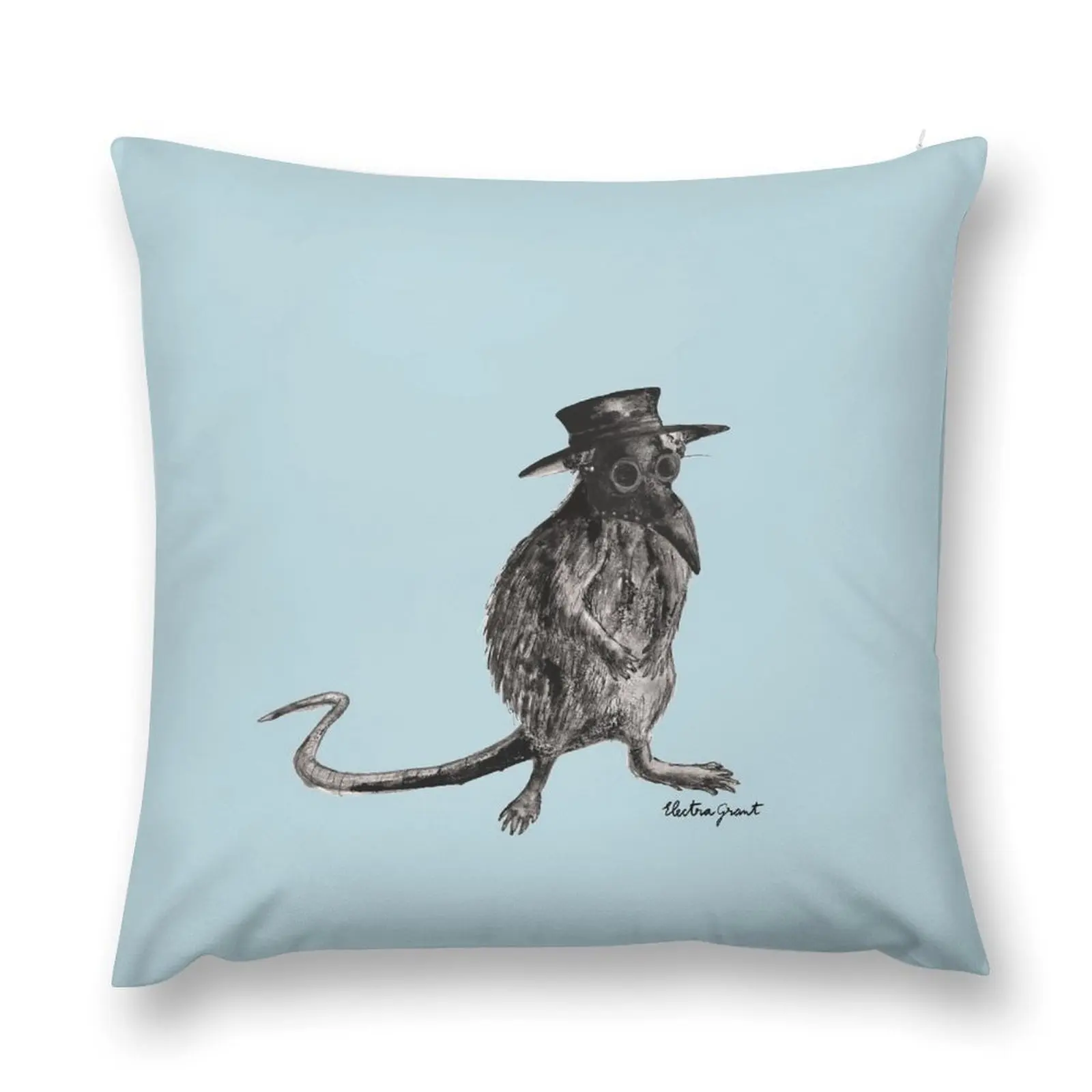 Ratter in a Hatter - Electra Grant Throw Pillow Bed pillowcases Sofas Covers Luxury Sofa Cushions pillow