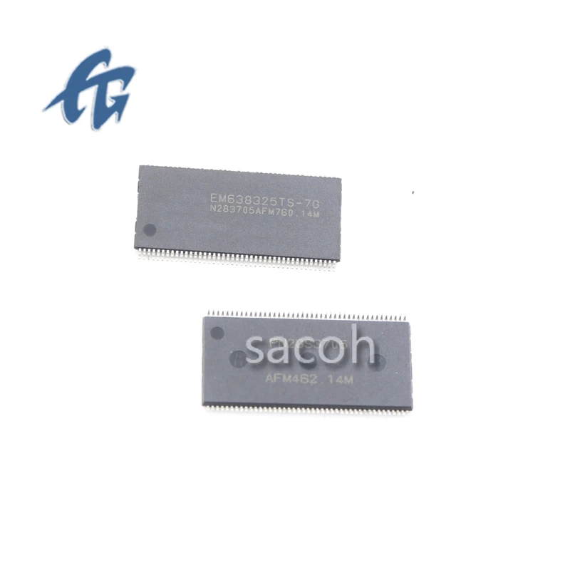 Original LCD Board Memory Chip, circuito integrado IC, boa qualidade, EM638325TS-7G, TSSOP86, novo, 2pcs