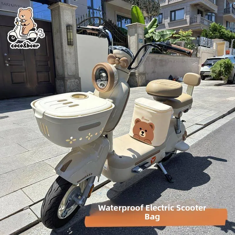 電気自動車用防水収納バッグ-フロントマウントヘルメット収納ポーチ-ユニバーサル車両アクセサリー-便利なアイテムキャリア