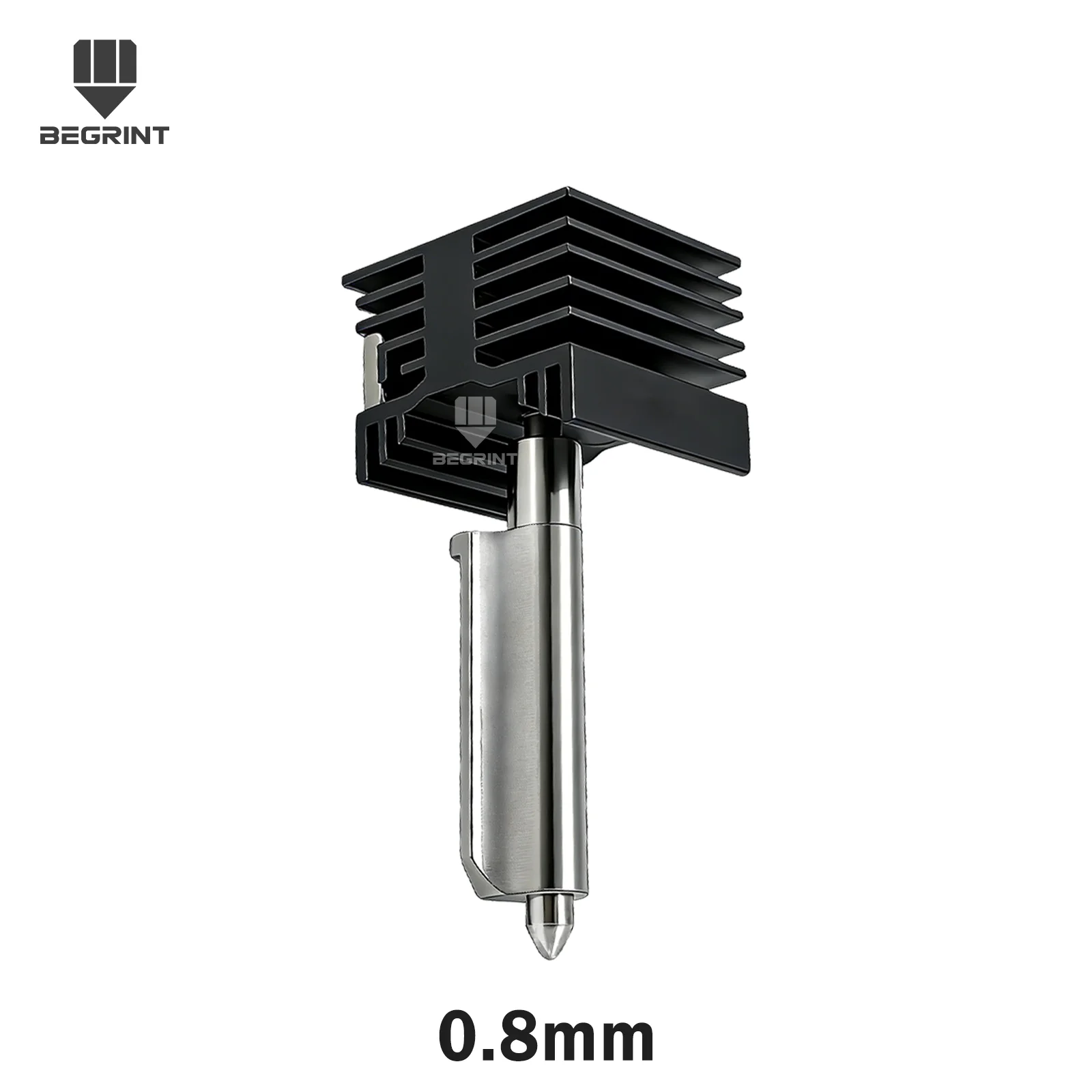 Hotend für Bambu Lab P2S Hotend Einteilige Düsen 0,2/0,8/0,6/0,4 mm Integriertes Wärmeende Edelstahl Hotend Düse für Bambulab P2S