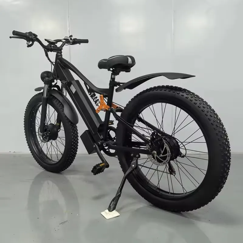 يمكن للدراجة الكهربائية مقاس 26 بوصة أن تصل إلى سرعات 50 كم/ساعة، وهي دراجة إلكترونية مريحة مع عمر بطارية طويل جدًا بقدرة 1000 وات 48 فولت 30 أمبير في الساعة. #3