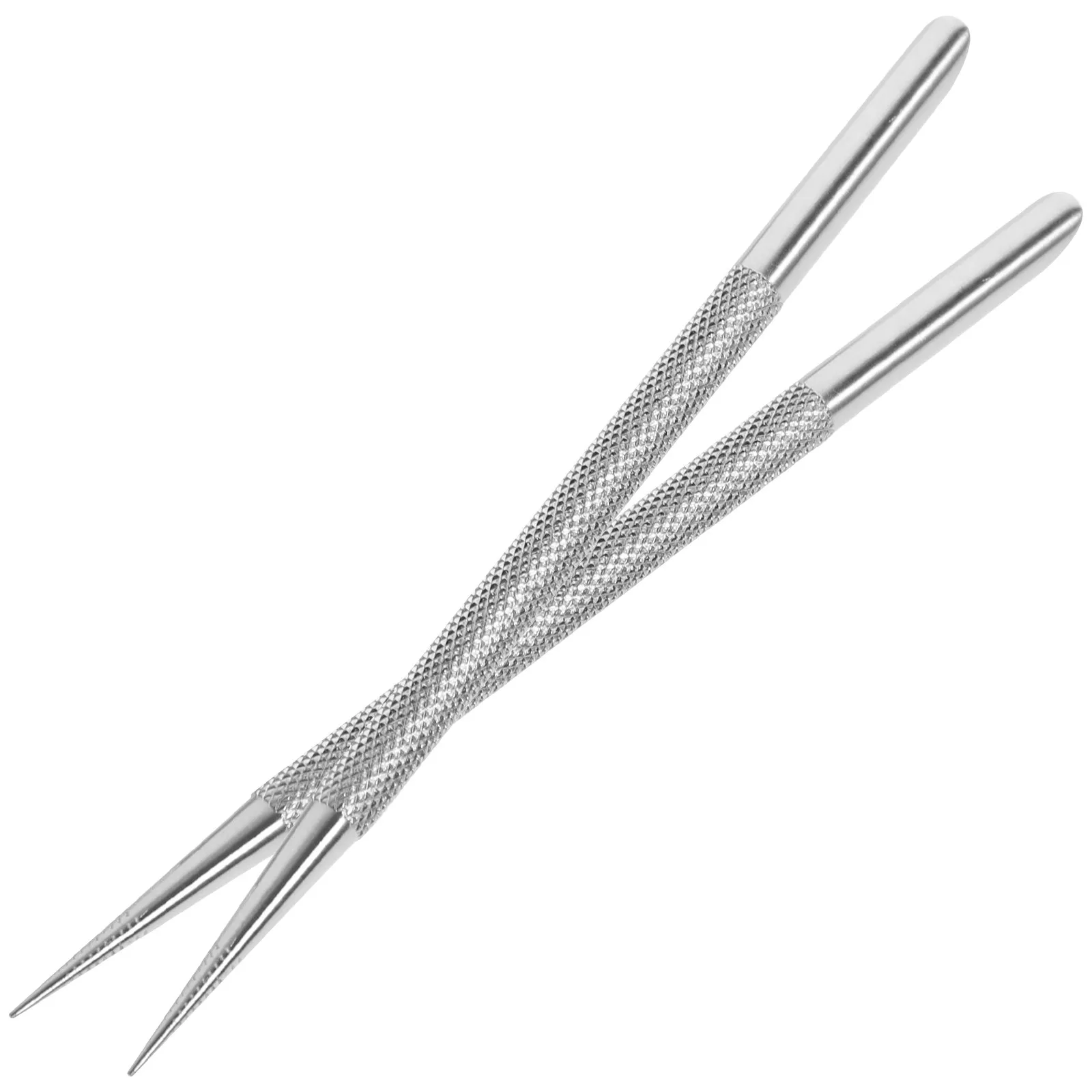 

Набор из 2-х инструментов для удаления кутикулы и омертвевшей кожи, нержавеющая сталь, эргономичная ручка, нескользящие, для маникюра и педикюра, скребок для чистки ногтей