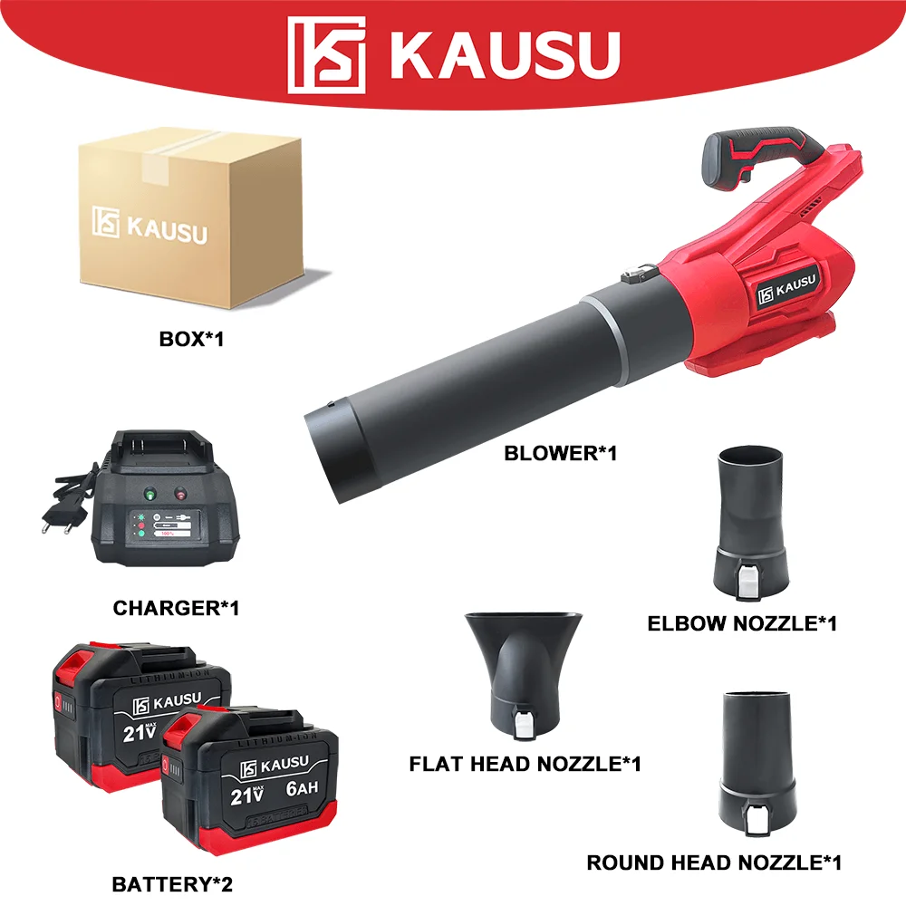 

Brushless Electric Air Blower 2.6m Blowing Distance Cordless Leaf Dust Snow Powerful Airflow Blower For Makita 18V Battery