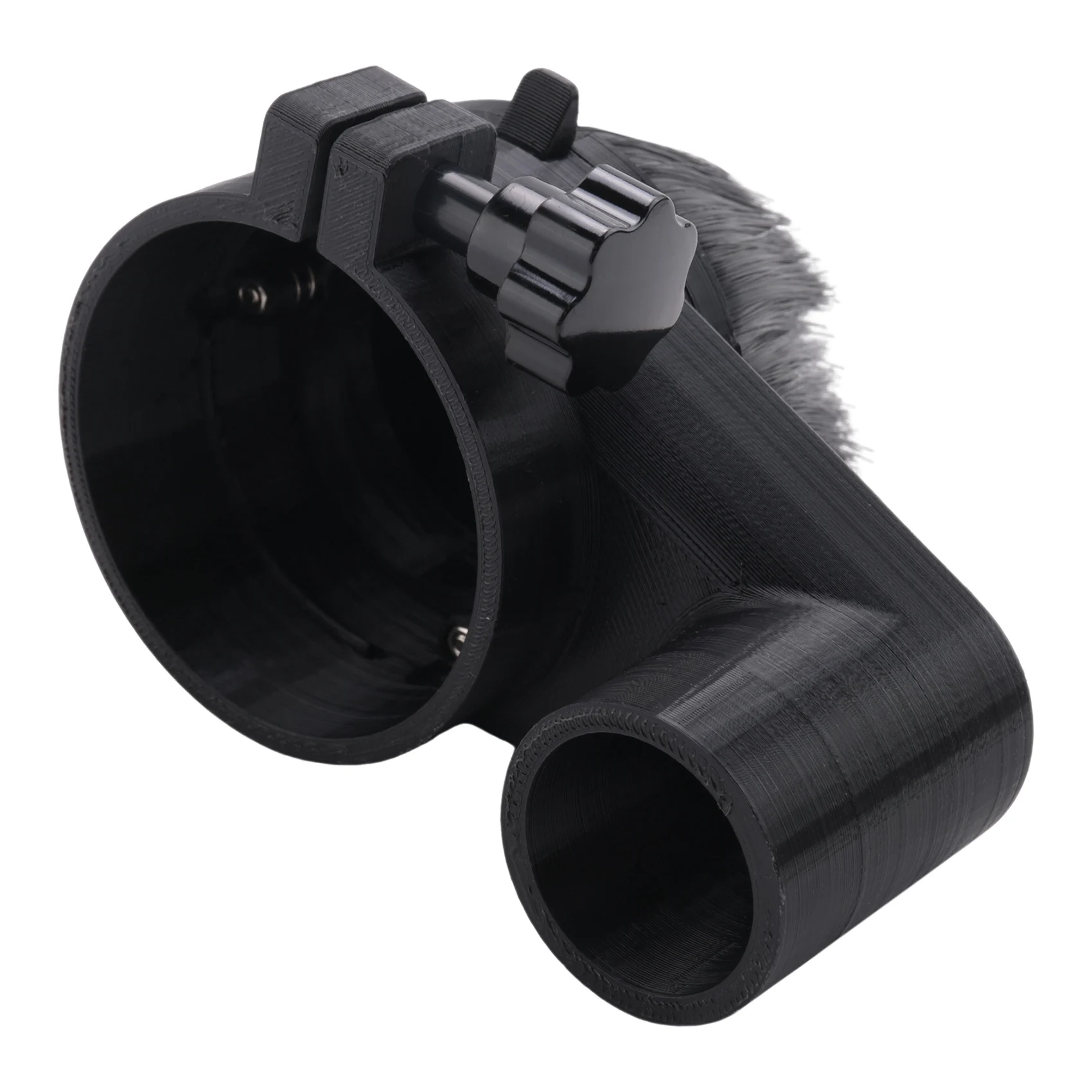 BAAO CNC Spindle Brush Vacuum Cleaner Dust Collector Cover for Router Milling 775 300W 500W, 65mm Nylon