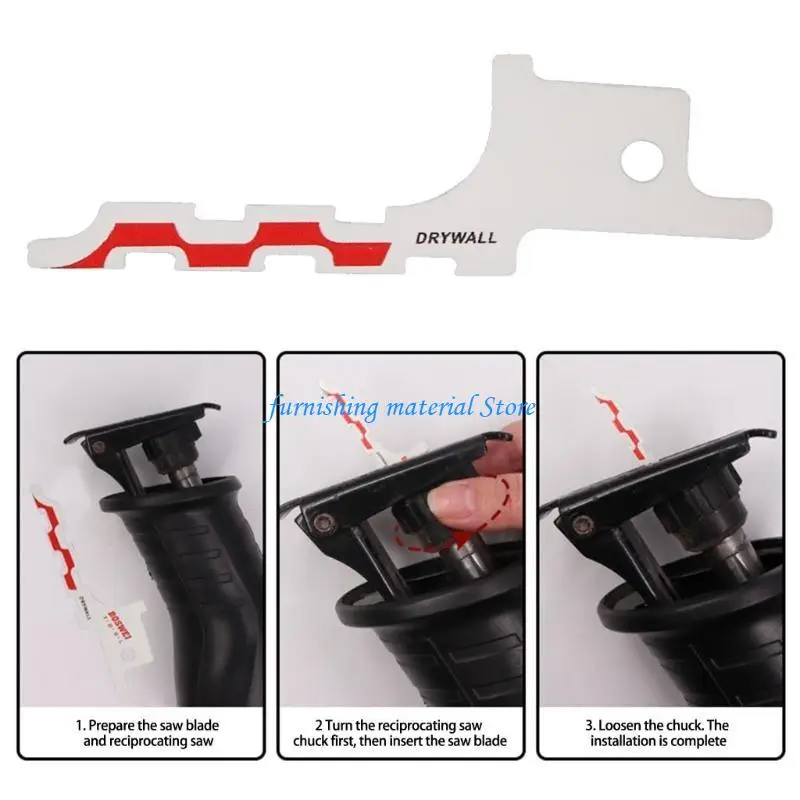 Y5GD 3PCS MINI FICTOCATION DU JIG sciage Mur couteau alternatif Cutter sciage 85/86