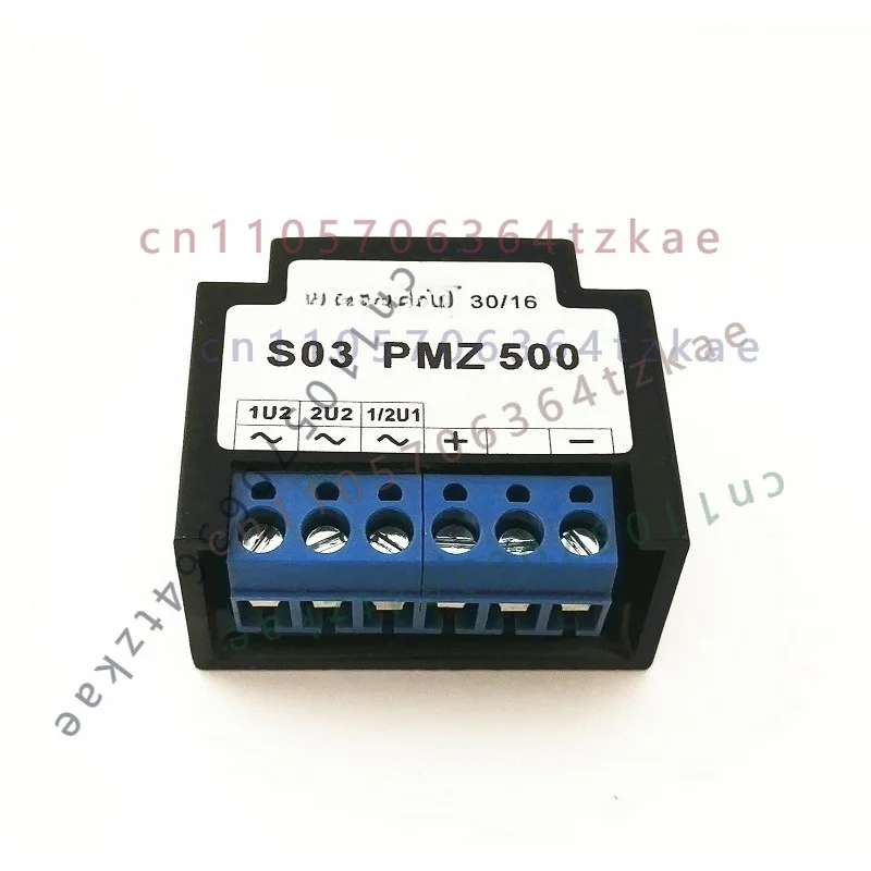 1pcs S03 PMZ 500 Three-phase Half-wave Rectifier PMZ500 Holding Brake Rectifier Module For LEROY SOMER