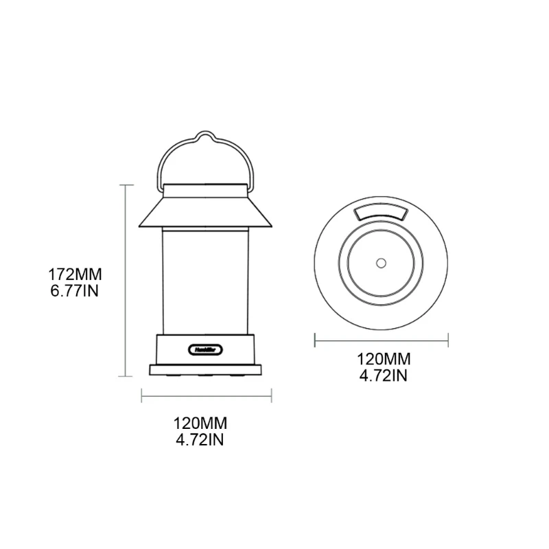 USB Desk Humidifiers Retro Lantern Shaped Cool Mist Humidifier 2 Fogging Modes Drop Shipping