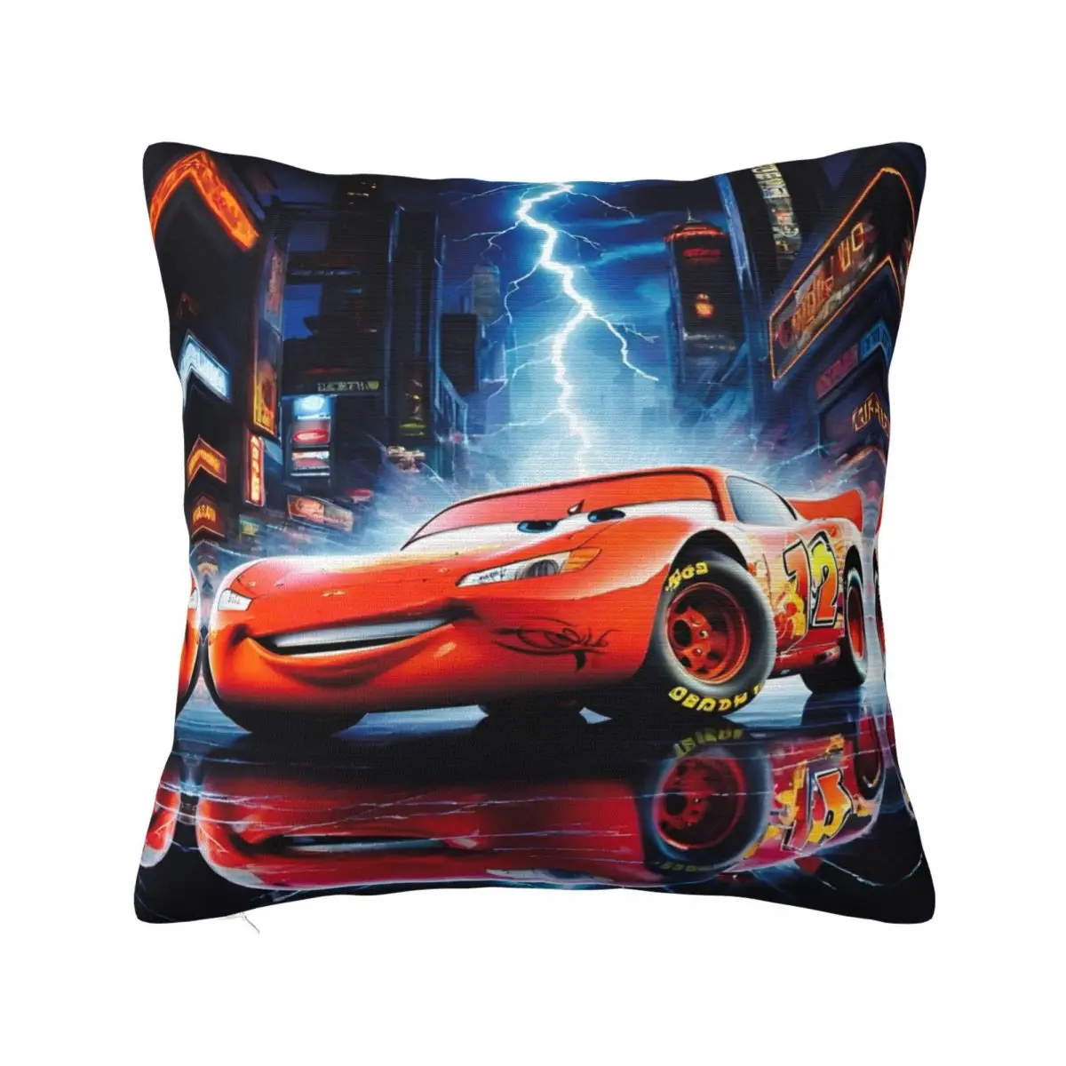 Lightning Mcqueen Pillowcase Stuff Printed Polyester Cushion Cover Decorative Pillow Case Cover Seater Dropshipping