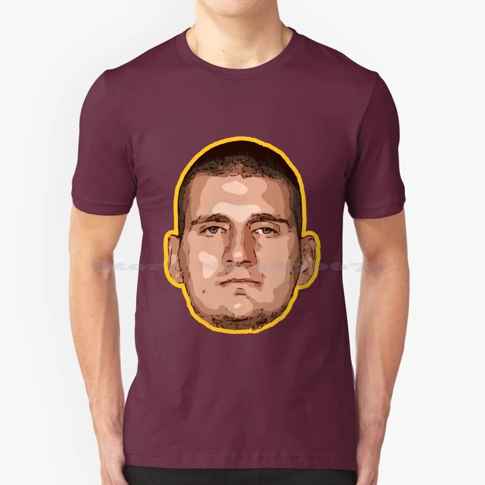 

Nikola Jokic Vector Art 4 футболка, 100% хлопковая футболка Денвер Никола Йокич 15 Никола Йокич МВП Никола Йокич