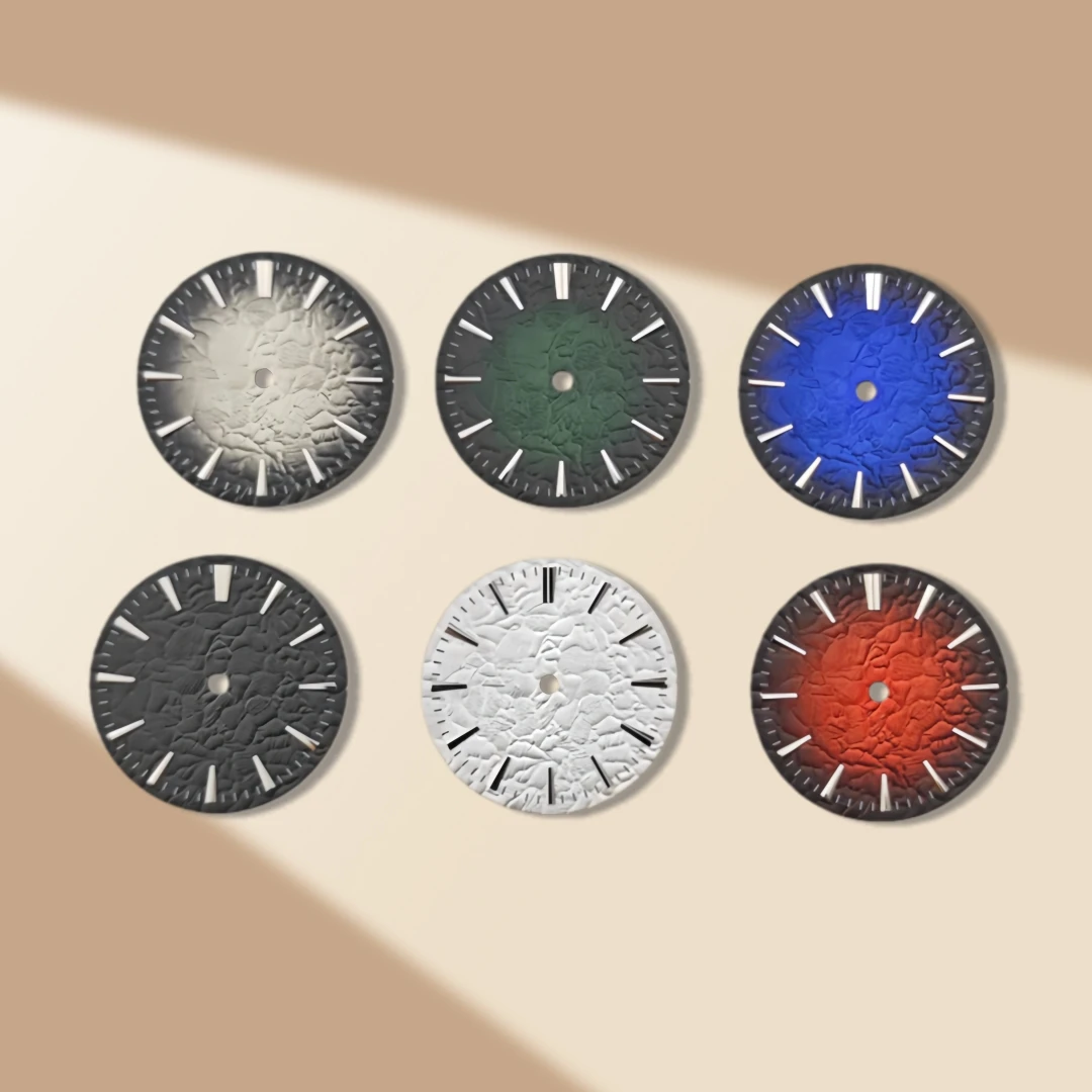 Customized NH35 NH36 Dial 28.5mm Watch Dial Fit for NH35 NH36 7S26 Movement 28.5mm Enamel Watch Surface Skx Case Dial