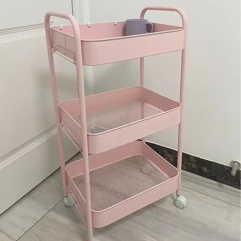 Removable Kitchen Rack Snack Layer Shelf Living Room Storage Organizer Vegetable Fruit Basket Multi Tier Stand