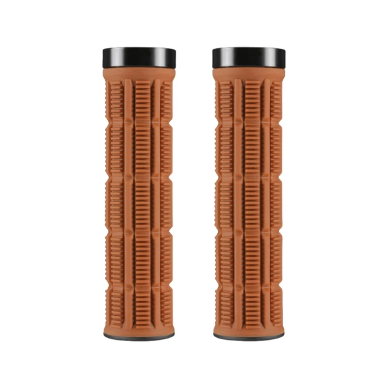 

1pair Durability Mountain Bike Grip Ergonomic Comfortable Handlebars Grip for City Commuting