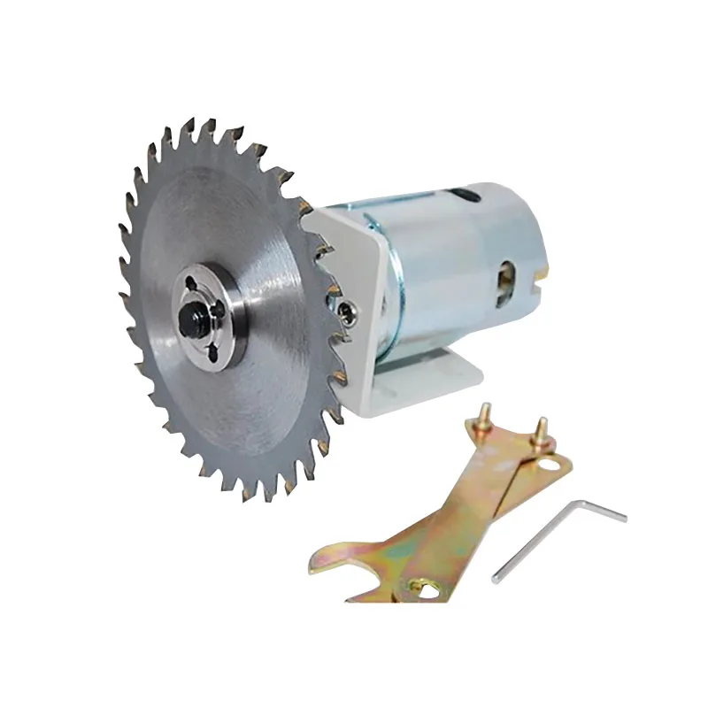 DIY Lawn Mower Set DC 12V 24V High Torque 895 Motor Manganese Steel Blade Garden Mowing Tools Mini Grass Cutting Machine Tool