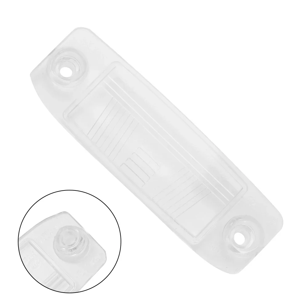 1pc Rear License Plate Lamp LENS- EITHER SIDE Fit For KIA SORENTO 2011-2013 92510-2P000/ 925102P000 White Plastic Car Accessorie