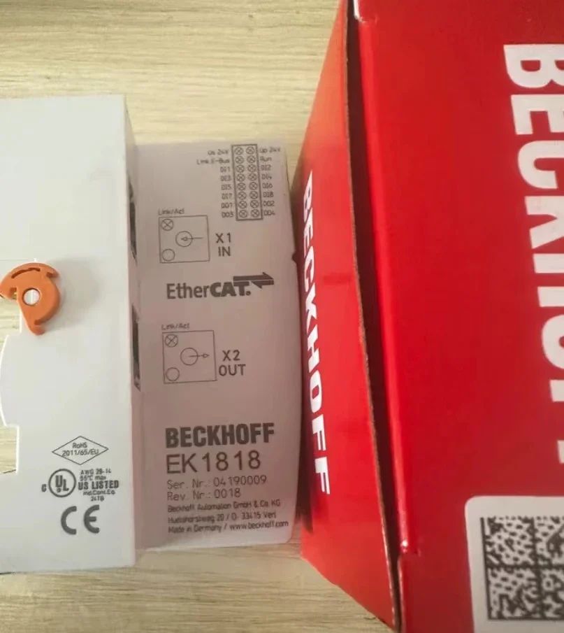EK1828 EK 1818 Modul PLC EtherCAT Coupler PLC Controller asli baru