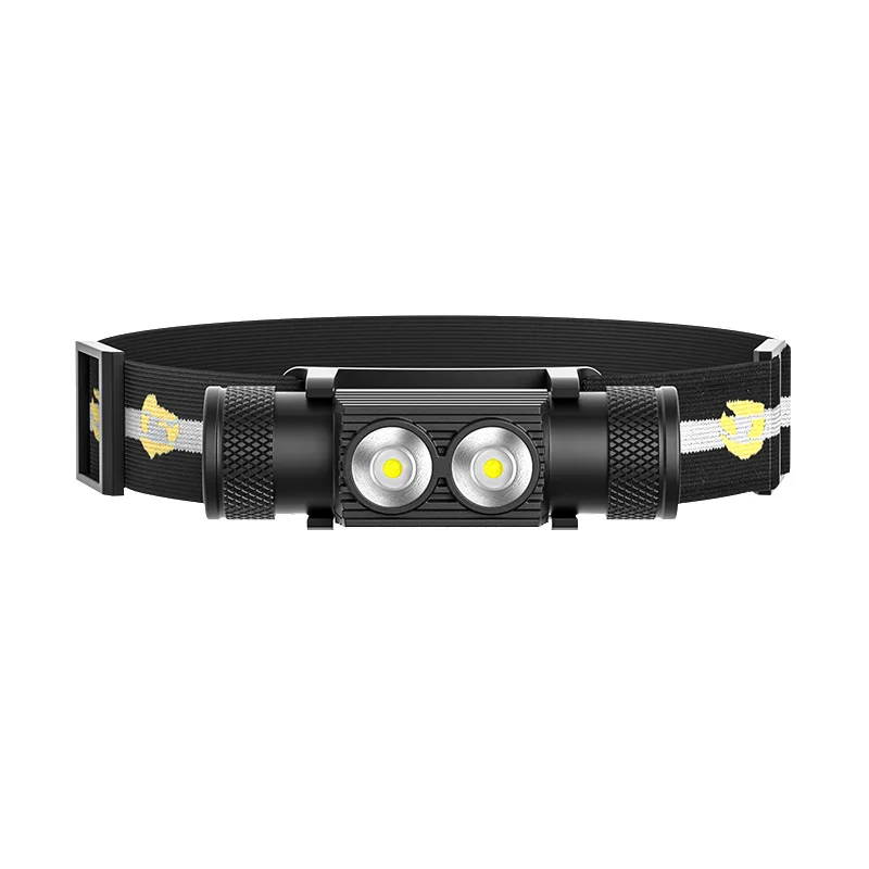 LED Headlamp Fishing Strong Waterproof Headlight Emergency Lighting USB Rechargeable 18650 Battery Outdoor Camping