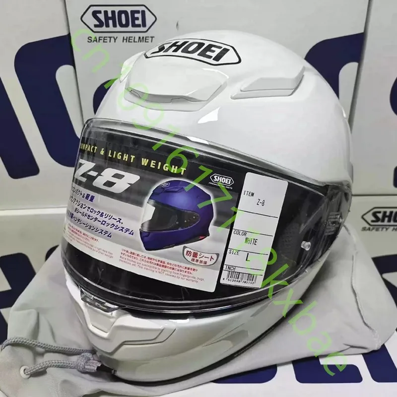 

SHOEI Z8 RF-1400 NXR 2 PROLOGUE Ярко-белый Полнолицевой шлем, защитный шлем для дорожного мотоцикла и гонок, вместительный