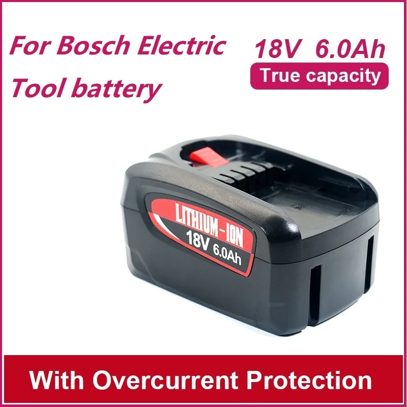 

Для Bosch PBA PST PSB PSR 18 В 5 Ач 6 Ач 18650 аккумулятор ДЛЯ садовых инструментов (только тип C) AL1810CV AL1815CV аккумулятор для электроинструмента