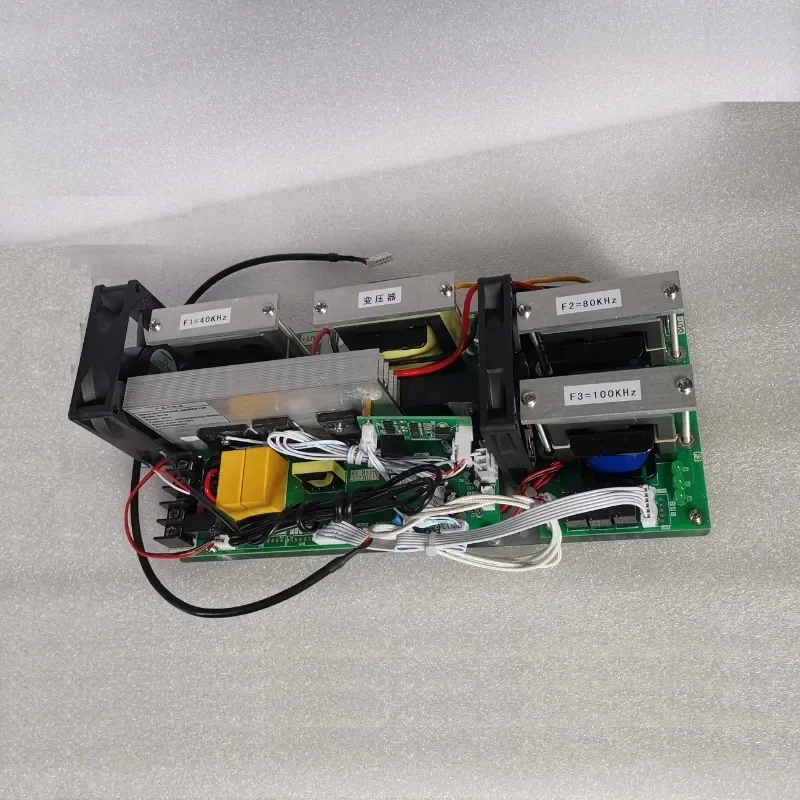 Three Frequency sonic Generator PCB / Printed Circuit Board sonic Transducer Driver 40khz 80khz 100khz