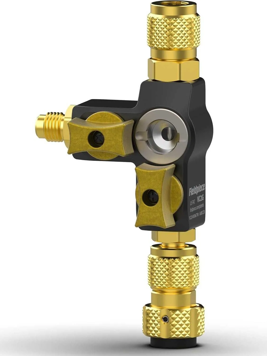 1/4 Inch Valve Core Removal Tool Dual Valve with Sight Glass for HVAC Mini Splits and Systems