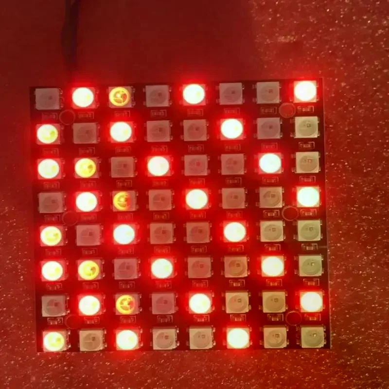 WS2812 LED 5050 RGB 8x8 4 16 25 64 Bit LED Matrix Module For DIY Colored Light Development Board