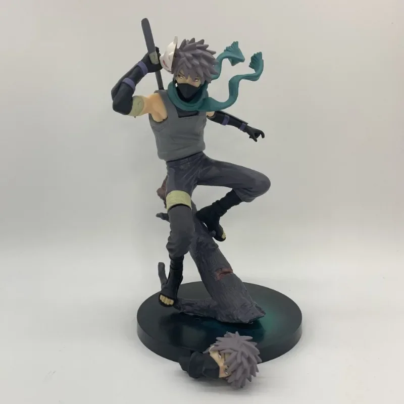 

Naruto Anbu Hatake Kakashi Anime Shippuden Running Raikiri Hatake Konoha Ninja Model Figure For Children's Gifts