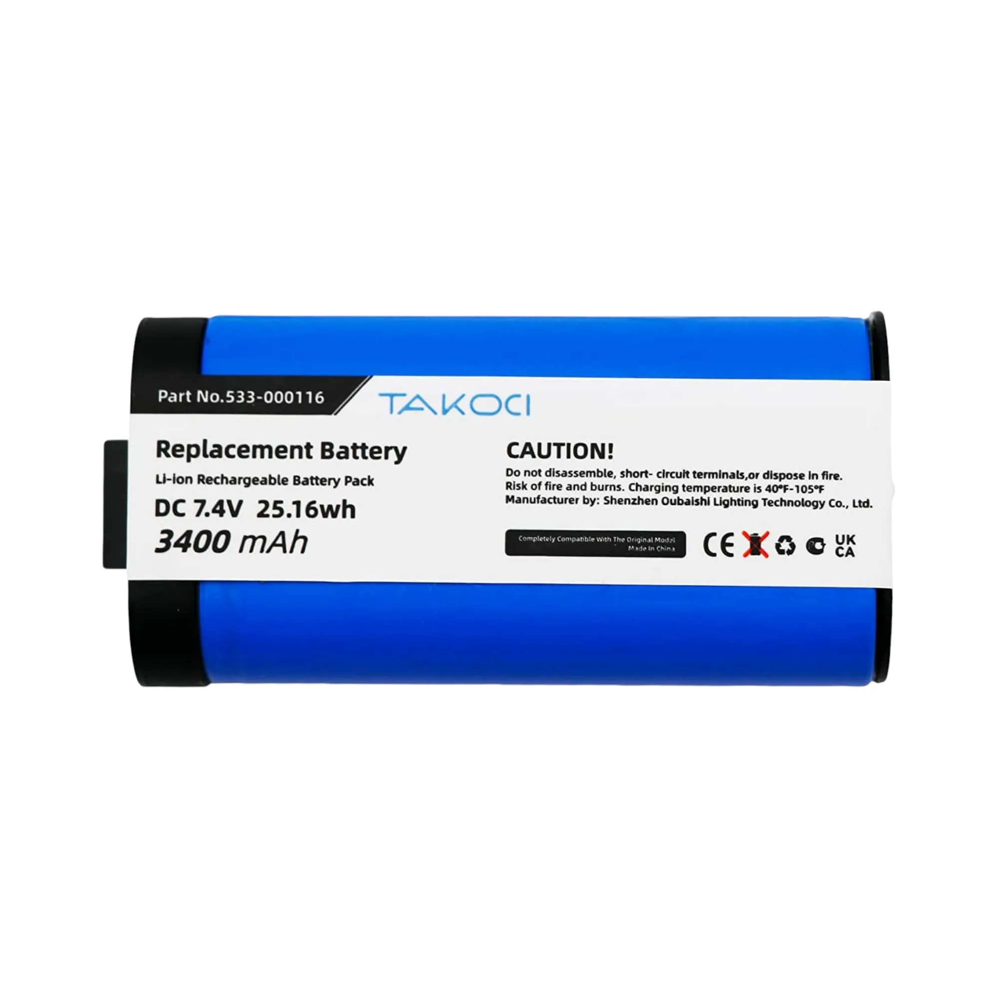 

Replacement Battery 3400mAh for Logitech,984-001362, 084-000845, Ultimate Ears Megaboom 3,Megaboom 3,S-00171,533-000146