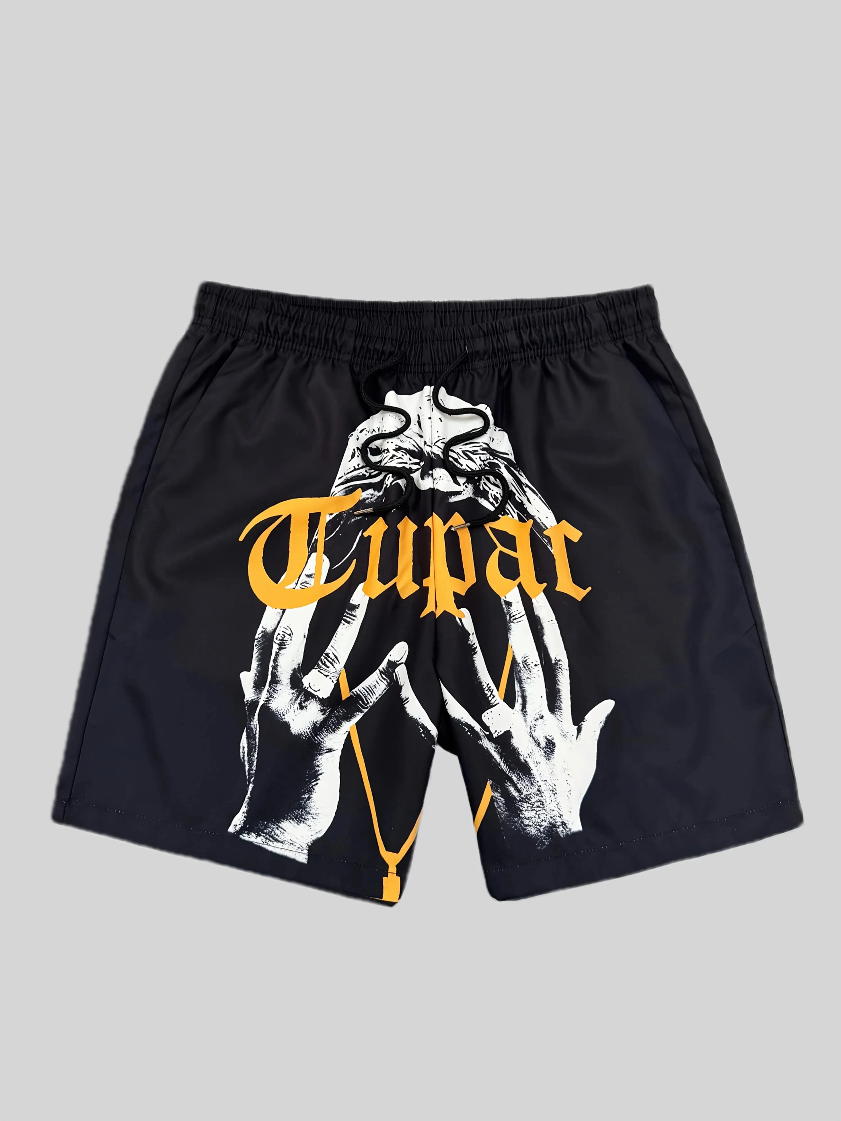 

2025 летняя мода, новый принт, мужская мода, освежающая свободная повседневная верхняя одежда, хлопковые шорты большого размера