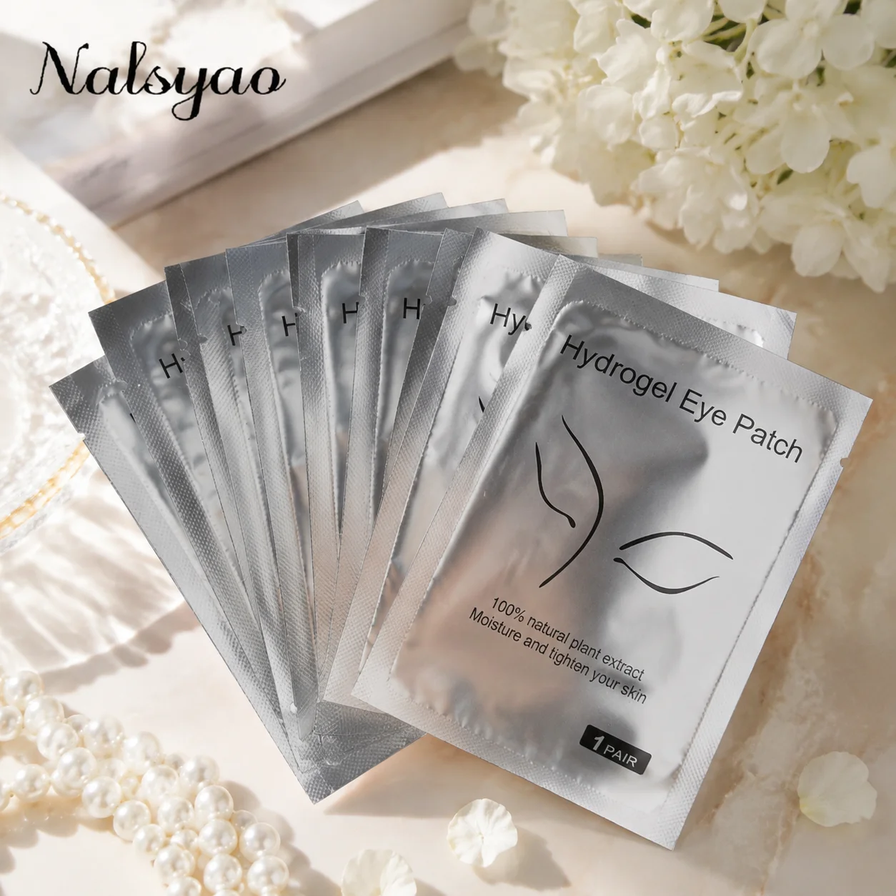 50 50 Pairs Hydrogel Under Eye Pads for Lash Extensions Lint Free Gel Patch False Eyelash Paper Stickers Makeup Tools - Aliexpress Deal