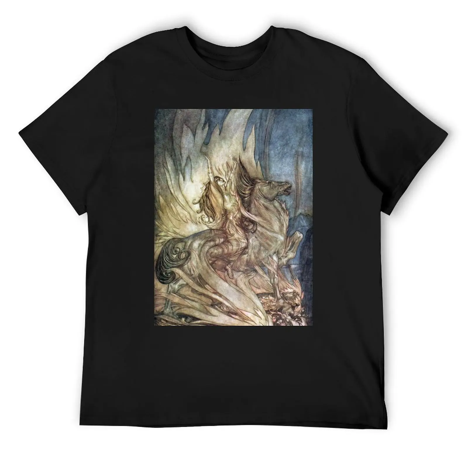 Twilight of the Gods, Arthur Rackham T-Shirt vintage t shirts for a boy mens graphic t-shirts big and tall