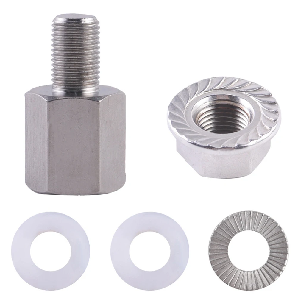 

Bicycle Axle Adapter Stainless Steel Bicycle Traction Head Extension Screw Adjustable Baby Pet Bike Trailer Accessory