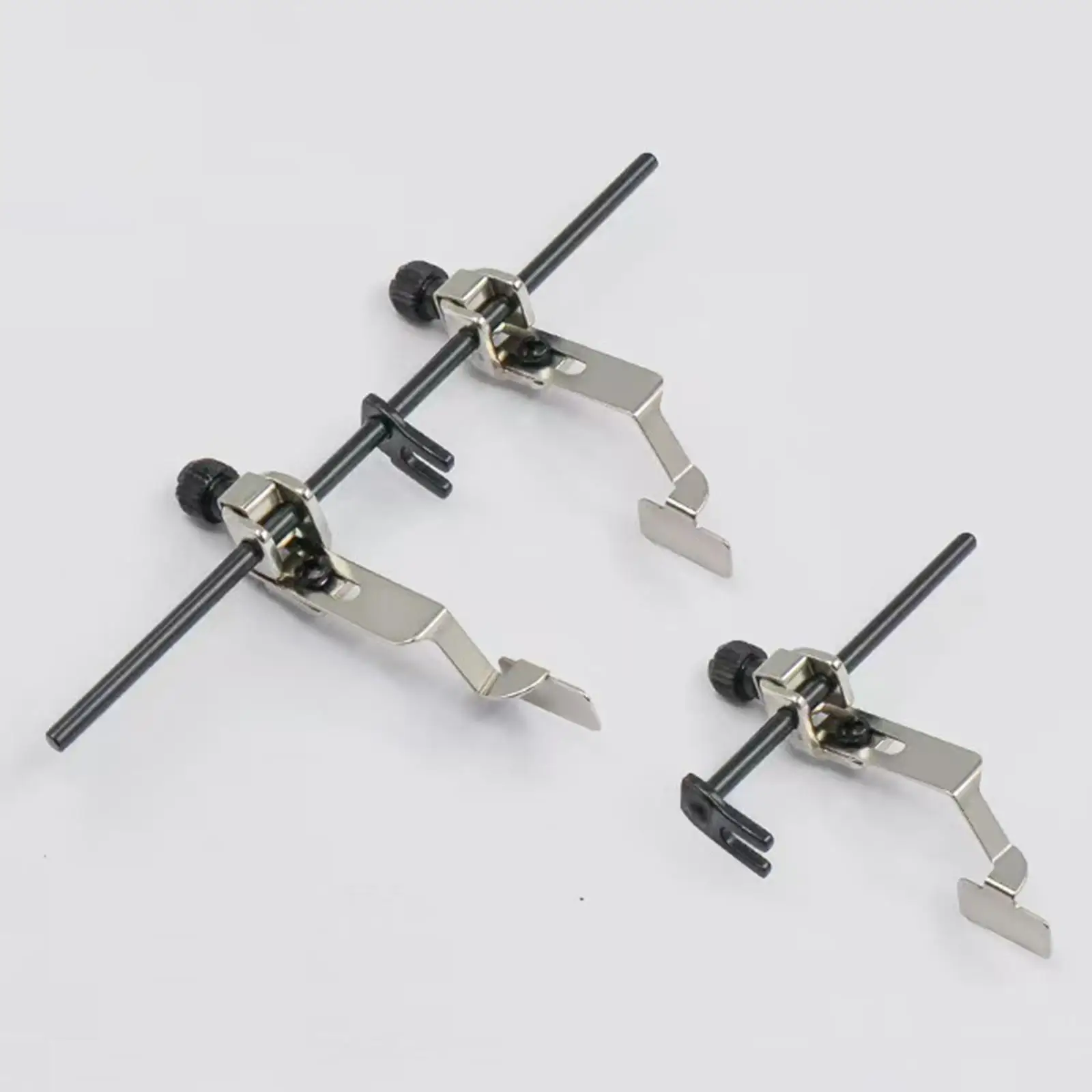 

Стальной направляющий ограничитель для швейных машин: регулируемый инструмент для точной верхней строчки и обработки края