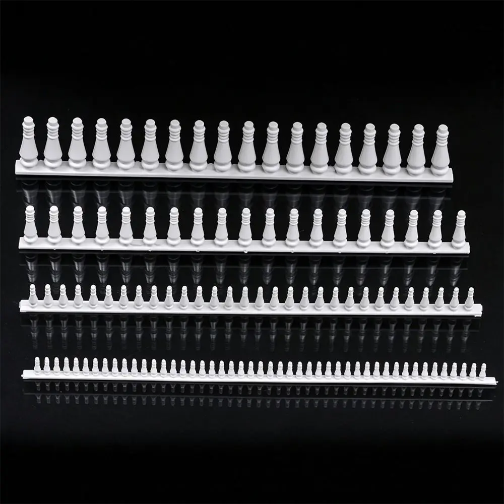 1:25/50/87/100 Scale Sand Table Model White Color Wooden Material DIY Crafts Railings Miniature Size Decorative Materials