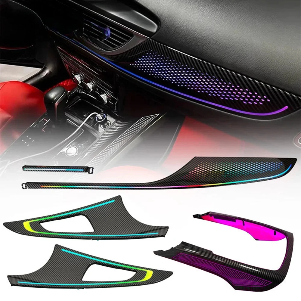 

OEM 12V LED Ambient Light Kit for A6 C7 S6 RS6 2012-2018 64 Color LED Decoration Accessories
