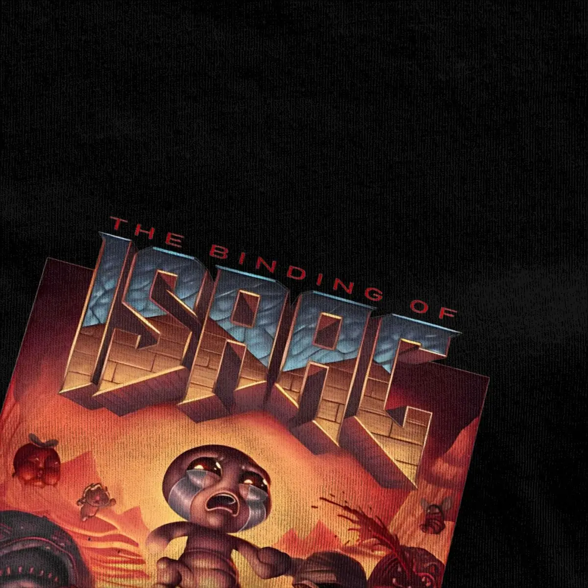 The Binding Of Isaac 90s T Shirt Video Game T Shirts Short Sleeves Vintage Tshirt Summer 100 Cotton O Neck Oversized Top Tees