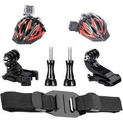 Adattatore per supporto per cintura regolabile per cinghia per casco da bici per GoPro Hero 13 12 11 10 9 8 DJI Action 4 Insta360 X4 accessori