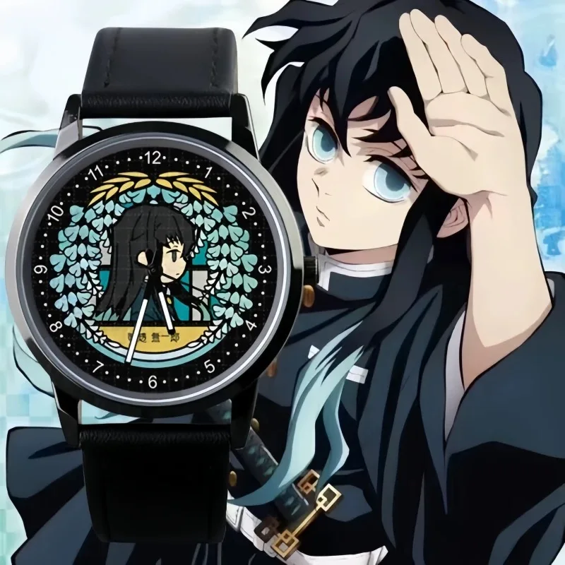 

Наручные часы в стиле аниме «Убийца демонов» Kamado Tanjirou Nezuko Agatsuma Zenitsu, модные часы, украшения с героями мультфильмов, часы, подарки для детей