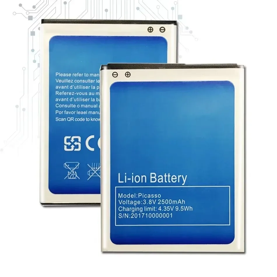 

Mobile Battery 2500mAh Smartphone Li-ion Batteries For BLU PICASSO