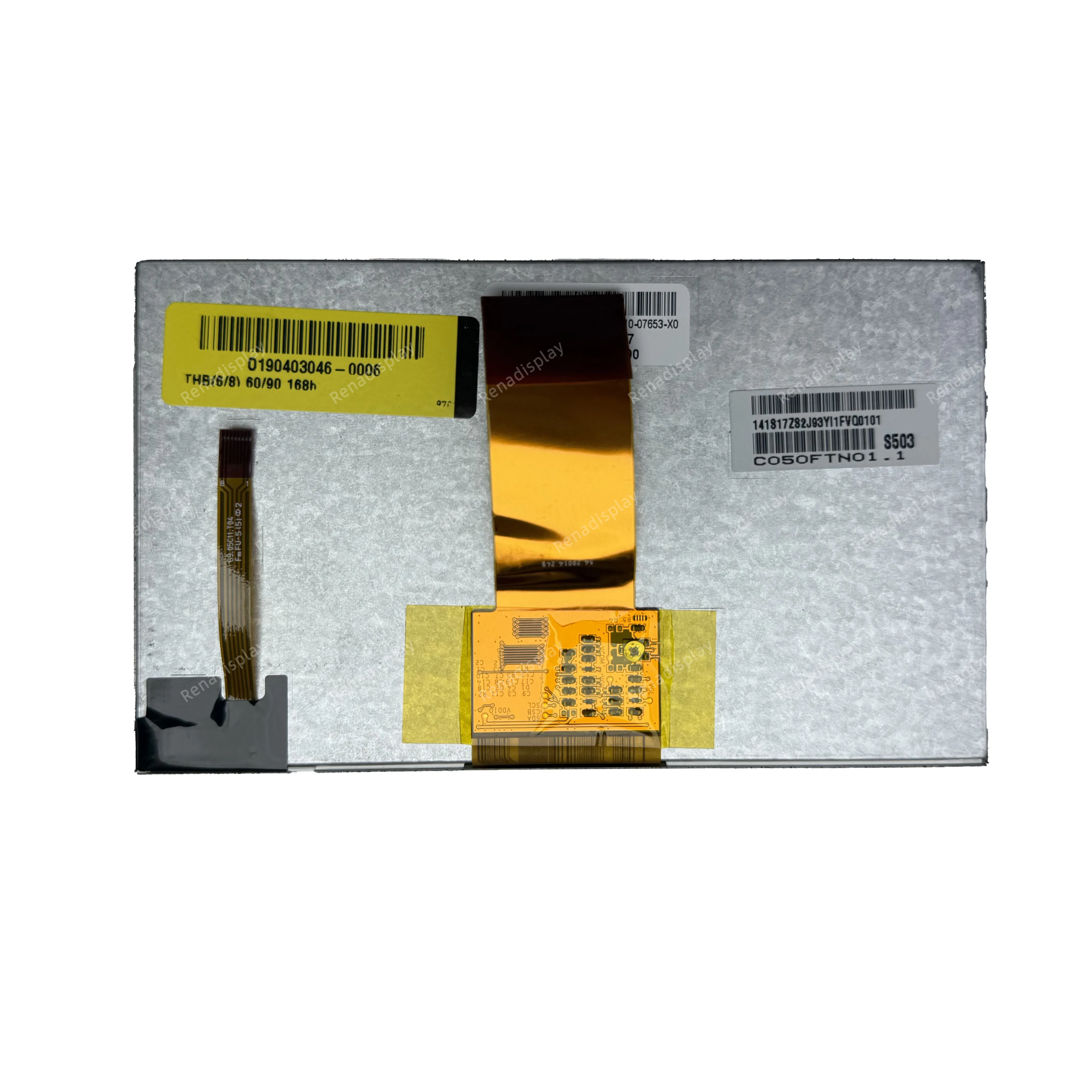 

5-дюймовый автомобильный DVD GPS ЖК-экран - C050FTN01.0 - запасные части оригинального качества для ремонта