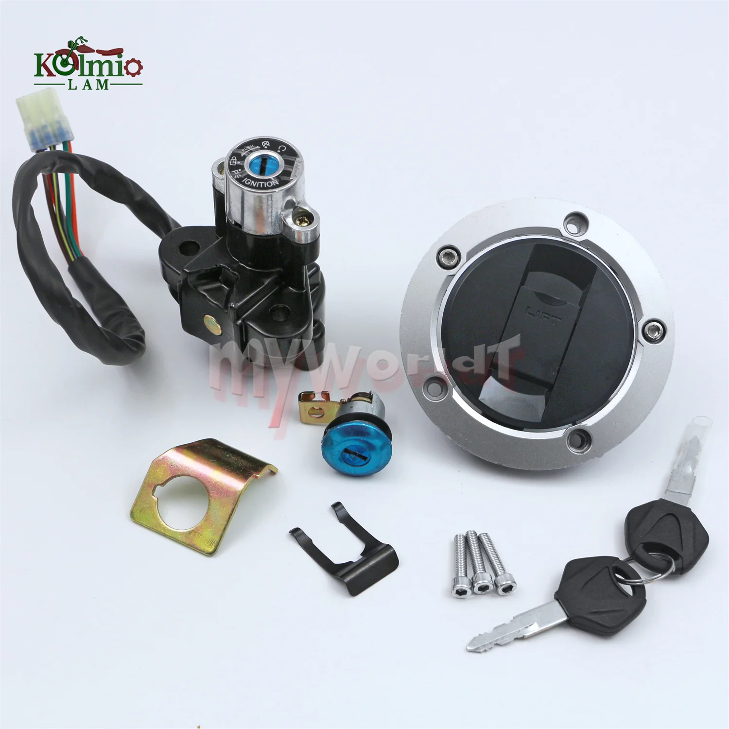 Fit For SUZUKI SV650S SV1000S SFV650 GSX1300R HAYABUSA GSXR600 GSXR750 GSXR1000 Ignition Switch Fuel Gas Cap Lock Key Set