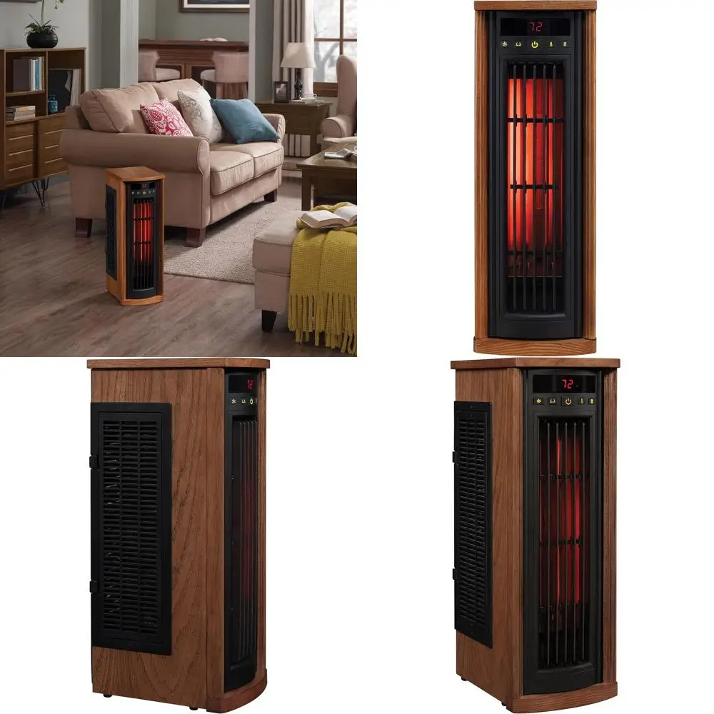 

Мощный осциллирующий обогреватель для больших помещений площадью до 1000 кв. футов